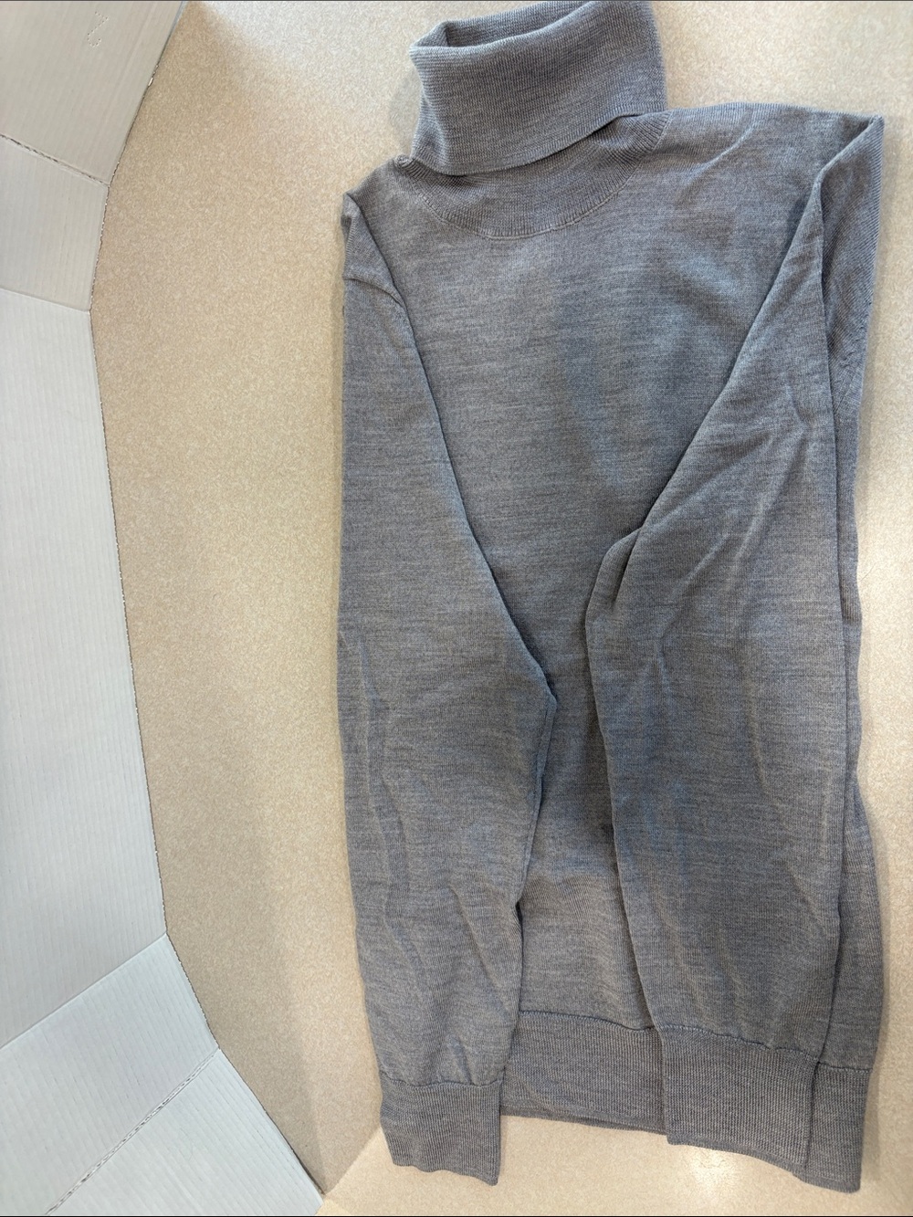 Brooks Brothers Gray Turtleneck Sweater